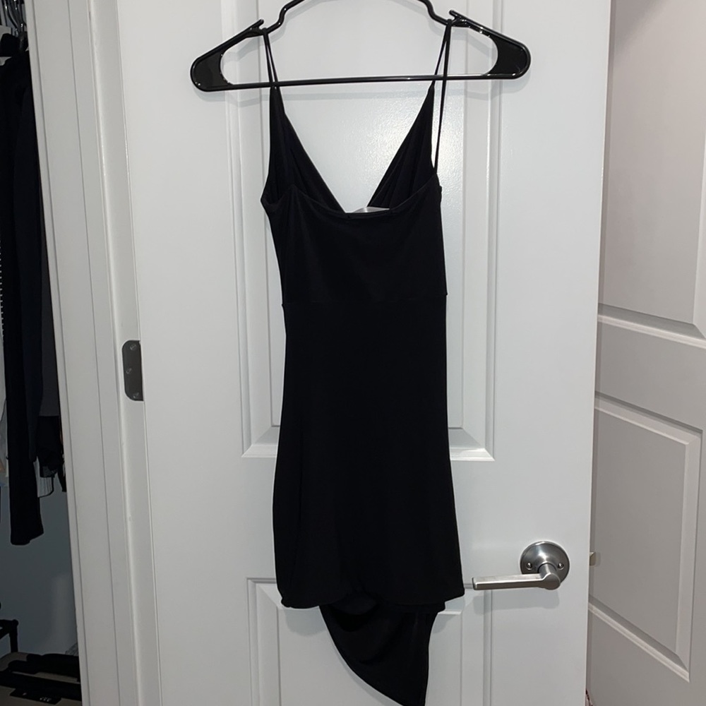 Misguided - black mini dress - Picture 3 of 3
